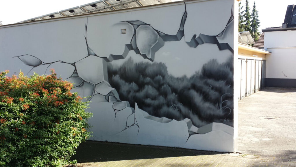 Future Construct Garagenhof Graffiti Wuppertal