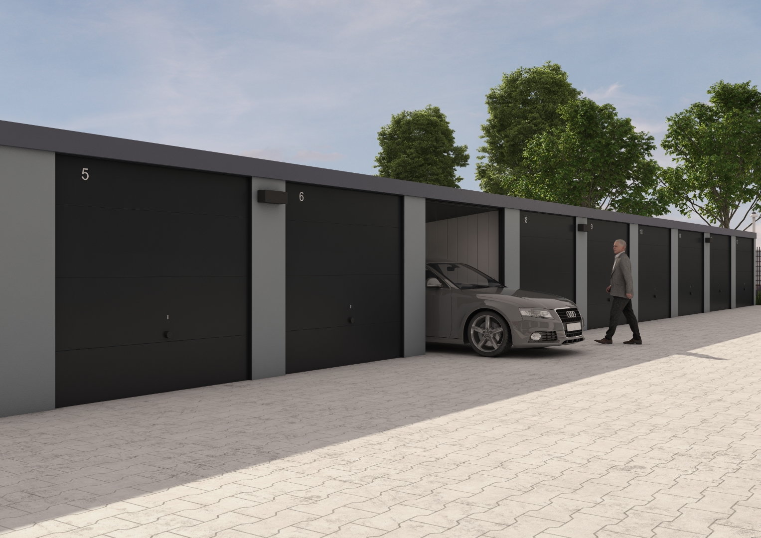 Garagenhof Düsseldorf Boschstraße