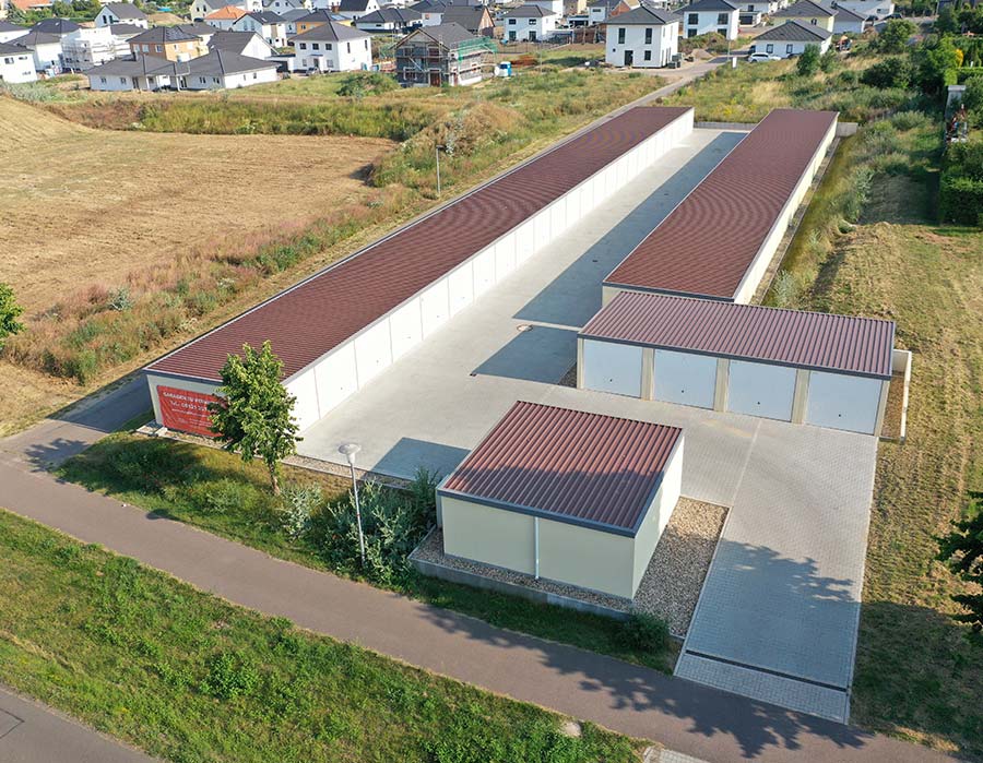 Garagenhof der Future Construct AG in Niederndodeleben.